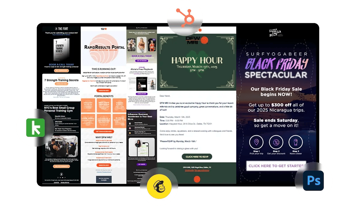 Market Disrupt Email